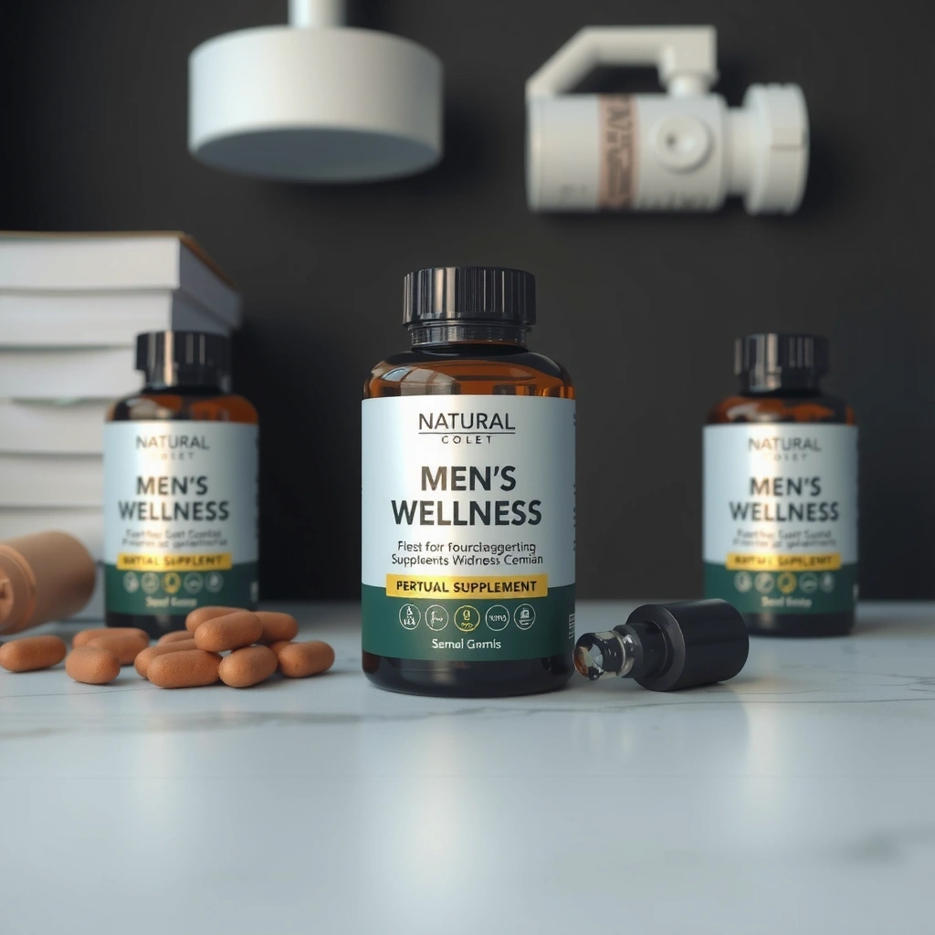 Men's vitality and wellness supplements